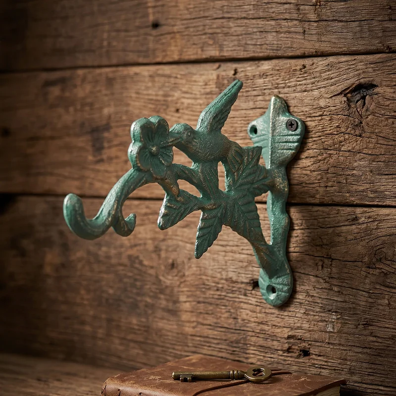 Wandhaken aus Gusseisen, amerikanischer Stil