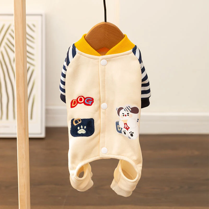 Vierbeiniger Kapuzenpullover für kleine Hunde