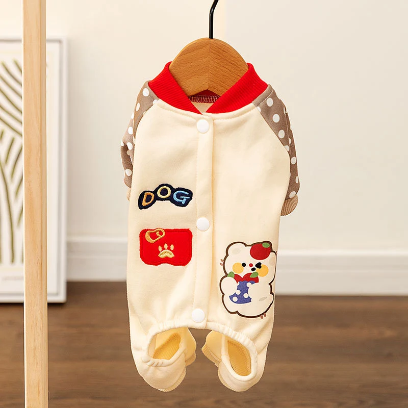 Vierbeiniger Kapuzenpullover für kleine Hunde
