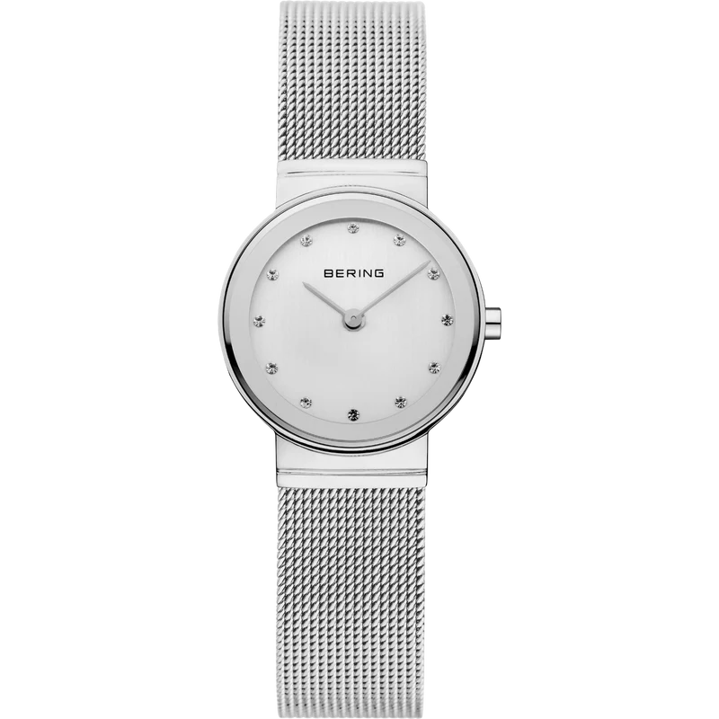 Bering Classic 10126-367 Damenuhr Blau • Saphirglas • Milanaise-Armband