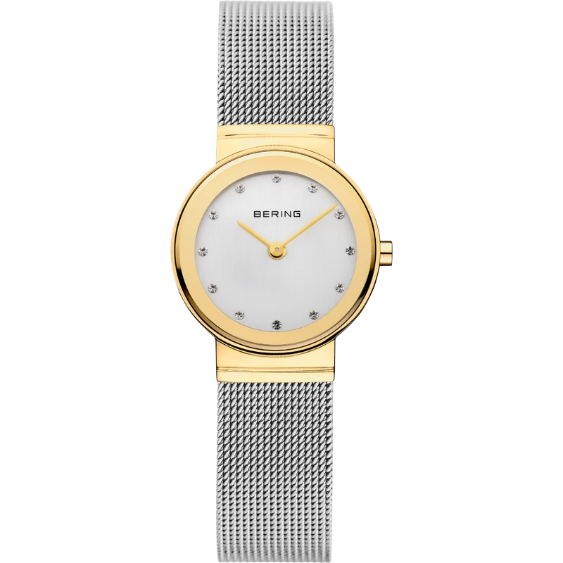 Bering Classic 10126-367 Damenuhr Blau • Saphirglas • Milanaise-Armband