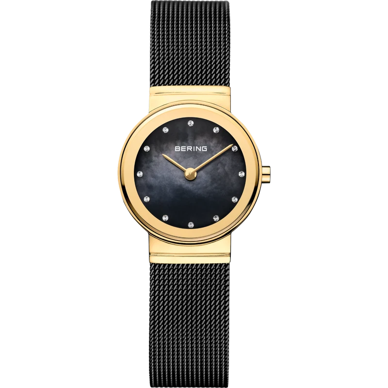 Bering Classic 10126-367 Damenuhr Blau • Saphirglas • Milanaise-Armband