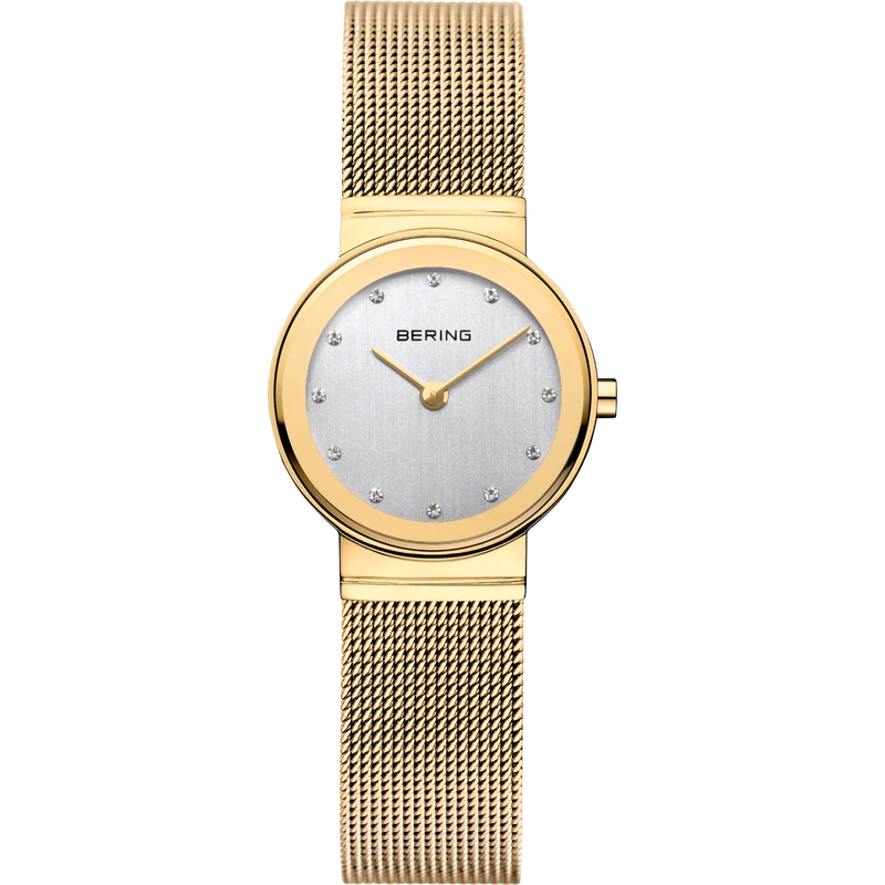 Bering Classic 10126-367 Damenuhr Blau • Saphirglas • Milanaise-Armband
