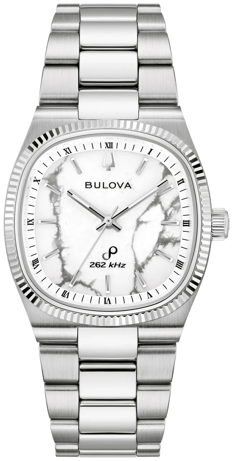Bulova Classic Super Seville 96A344 Herren Armbanduhr Weiß • Precisionist Quarzwerk • Saphirglas