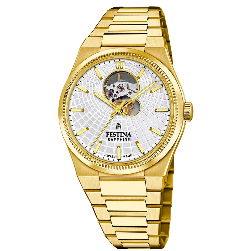 Festina Rivé F20062/1 Herren • Automatikwerk Swiss Made • Saphirglas
