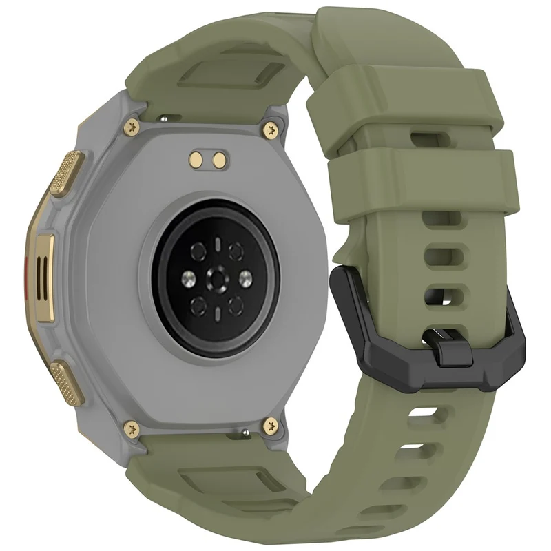 Sehr Stilvoll Amazfit T-Rex 3 Pro 44mm Silikon Armband