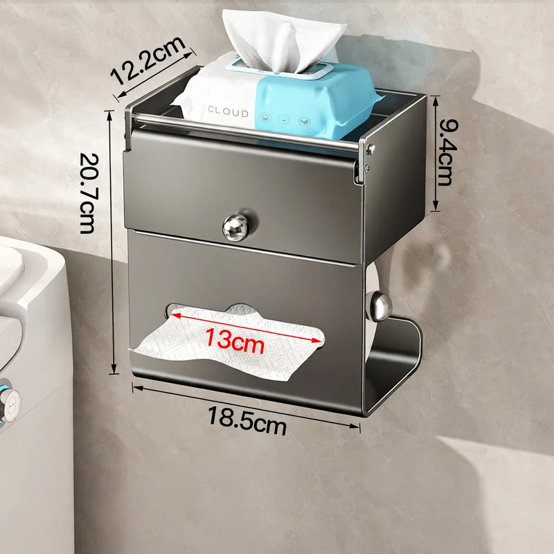 Toilettenpapierhalter, 3-lagig, Modell 010-048-A