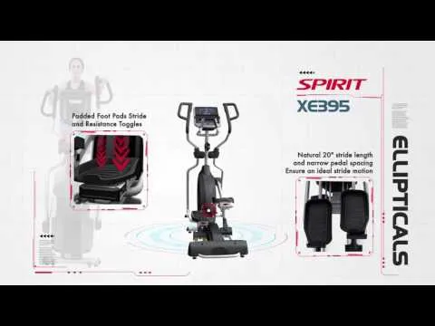 Spirit Fitness XE395 Silver