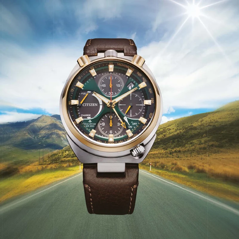 Citizen Promaster Land AV0104-06W Herren Armbanduhr Grün • Eco-Drive Solar • Limitierte Edition