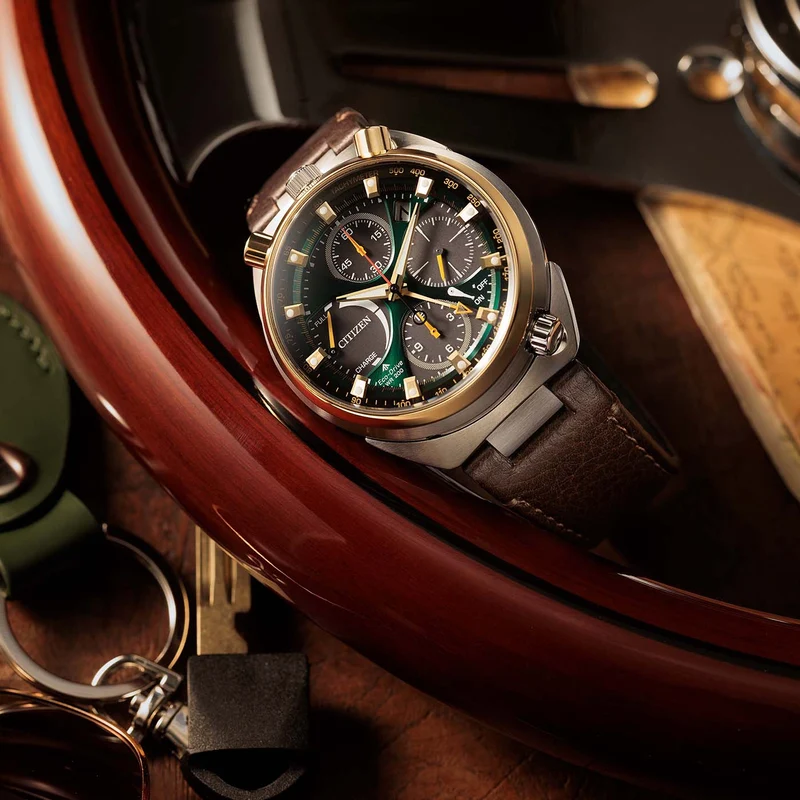 Citizen Promaster Land AV0104-06W Herren Armbanduhr Grün • Eco-Drive Solar • Limitierte Edition