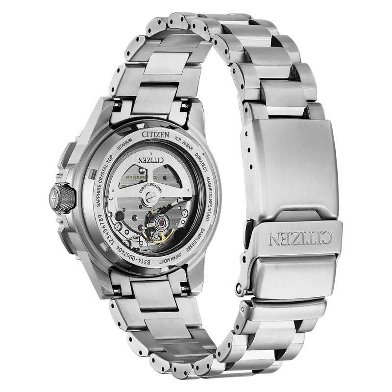 Citizen Promaster Sky Navihawk NK0040-58L Herren Armbanduhr Blau • Automatikwerk • Super Titan