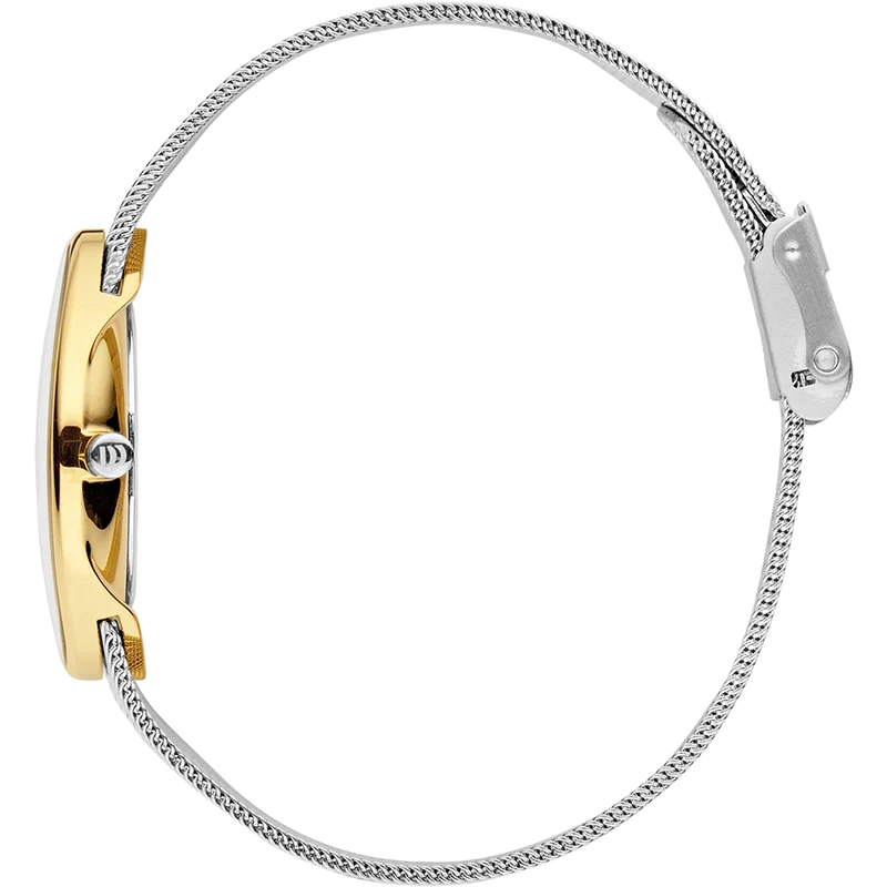 Danish Design Rømø IV65Q1168 Damen Armbanduhr Perlmutt • Mineralglas • Milanaise-Armband