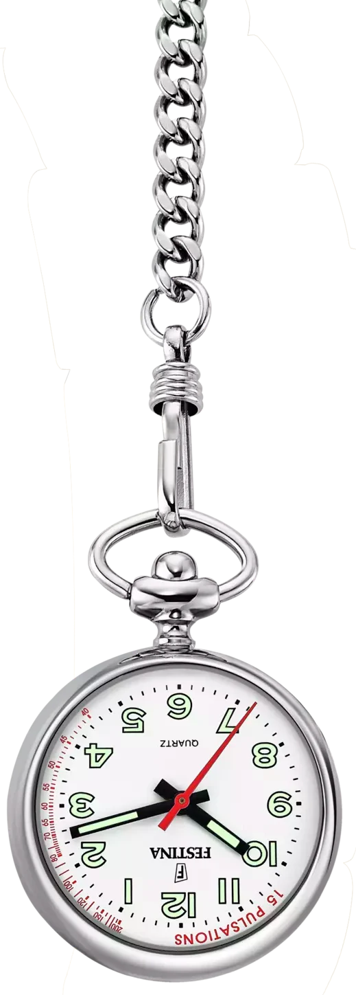 Festina Pocketwatch F2034/1 Damen • Messinggehäuse • Mineralglas