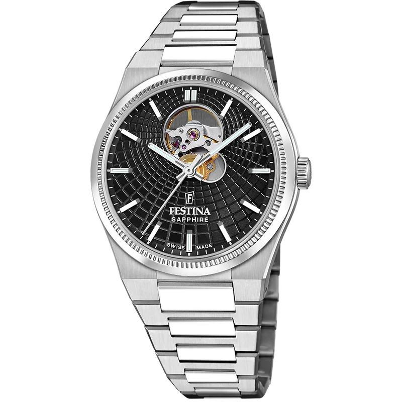 Festina Rivé F20053/4 Herrenuhr • Automatikwerk • Saphirglas