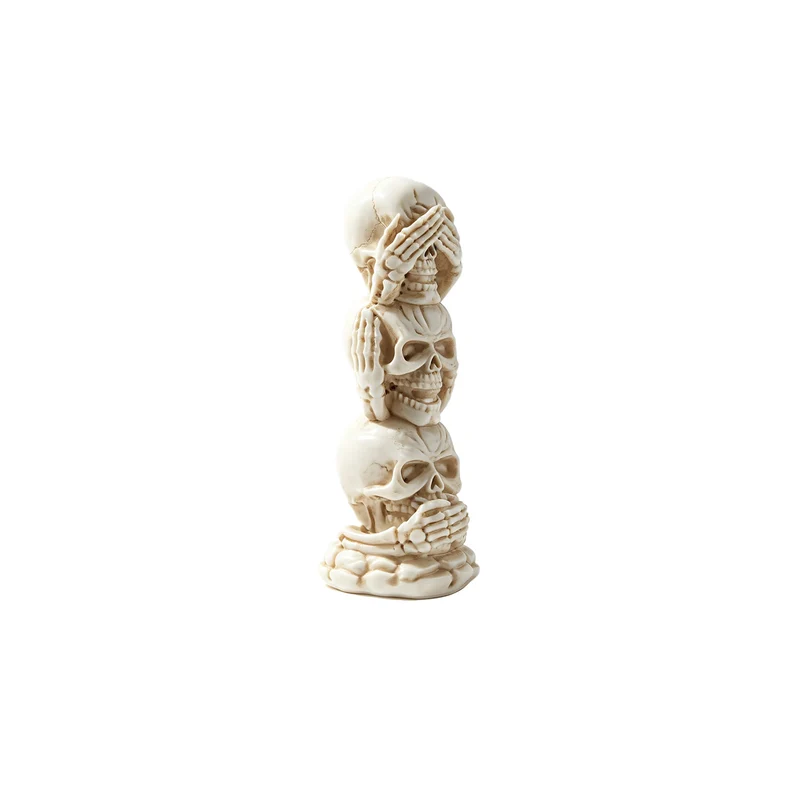Schädel-Dekorationsfigur, Kunststoff