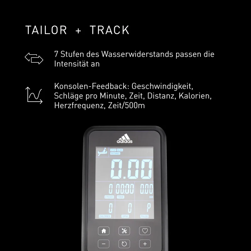 adidas R-21 Water Rower Bluetooth Wasserrudergerät
