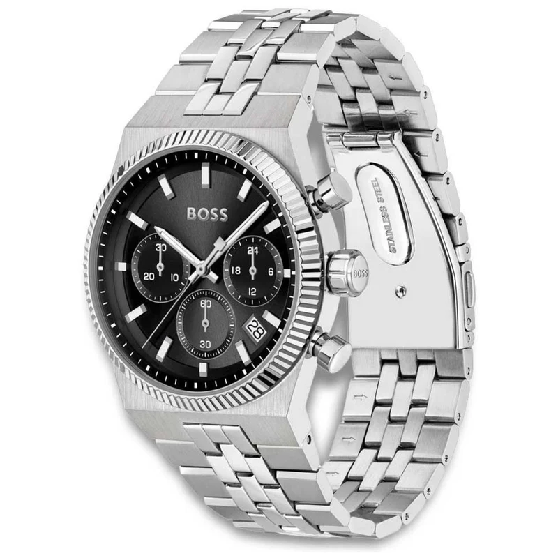 BOSS Candor Prime 1514307 Herrenuhr • Chronograph • Mineralglas