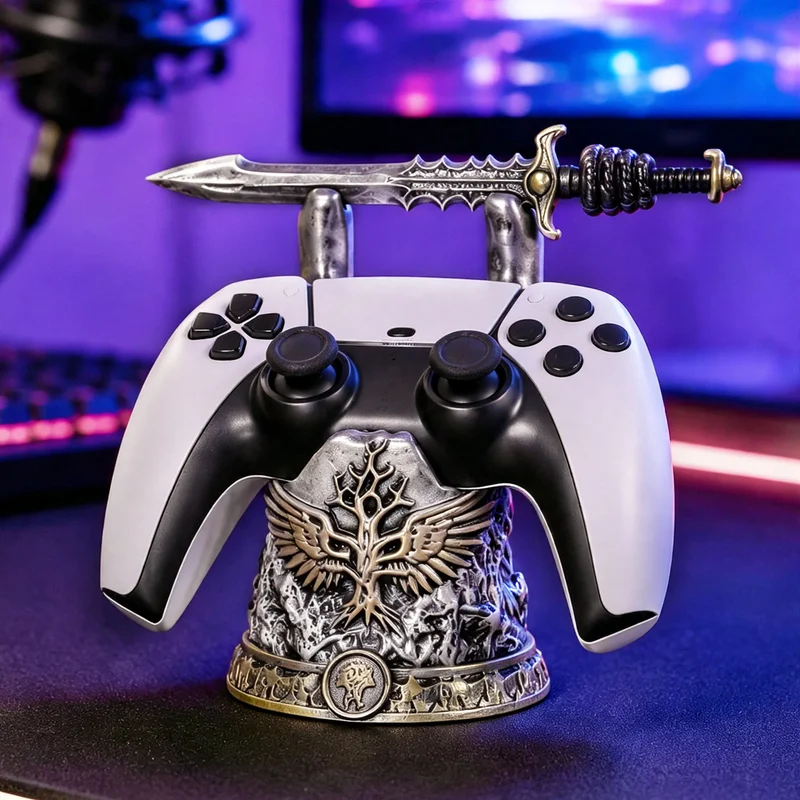 Spielcontroller-Ständer und Schreibtisch-Organizer