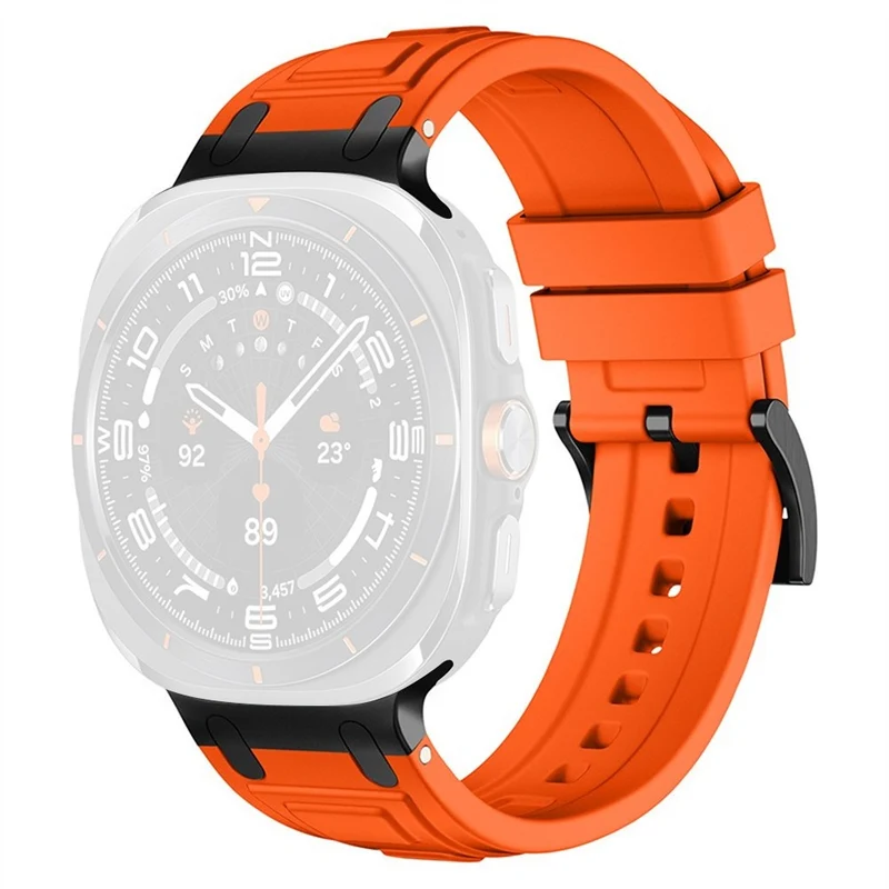 Modisch Samsung Galaxy Watch Ultra (2025) 47mm / Samsung Galaxy Watch Ultra 47mm Silikon Universell Armband