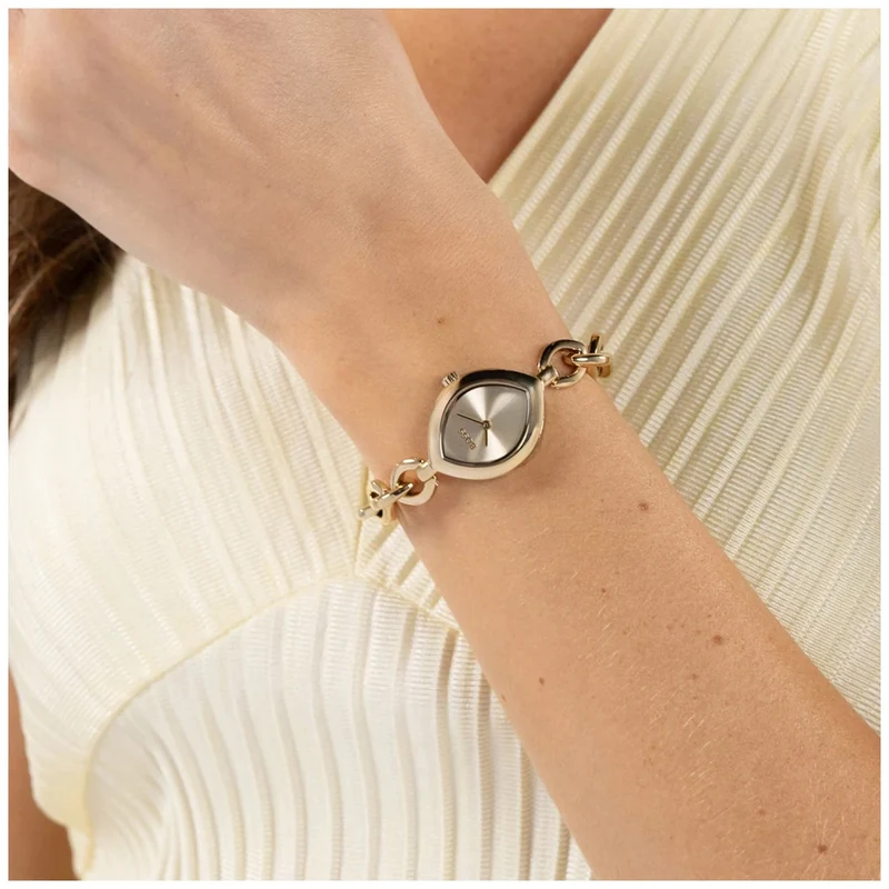 BOSS Fiora 1502839 Damen Armbanduhr Gold • Quarzwerk • Minimalistisches Design