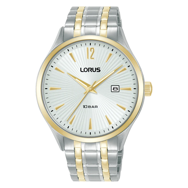 Lorus Classic RH992RX9 Herren Armbanduhr • Mineralglas • Edelstahlgehäuse