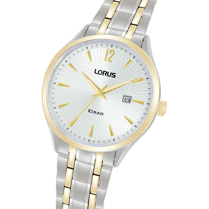 Lorus Classic RH992RX9 Herren Armbanduhr • Mineralglas • Edelstahlgehäuse
