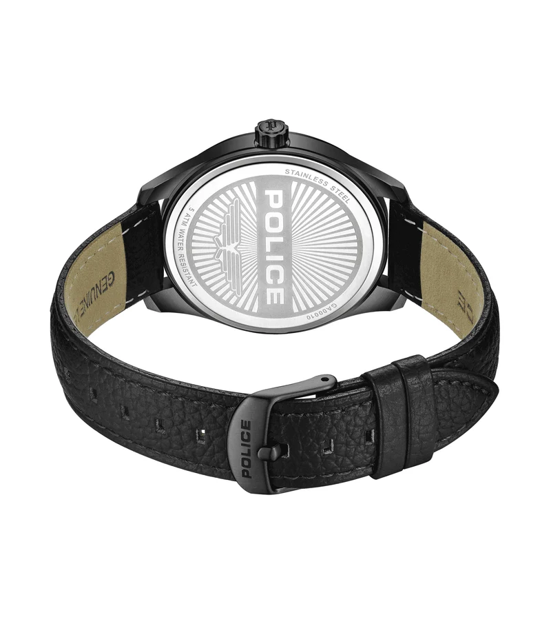 Police Doolin PEWGA0001003 Herren Armbanduhr Schwarz • Mineralglas • 5 ATM Wasserdicht