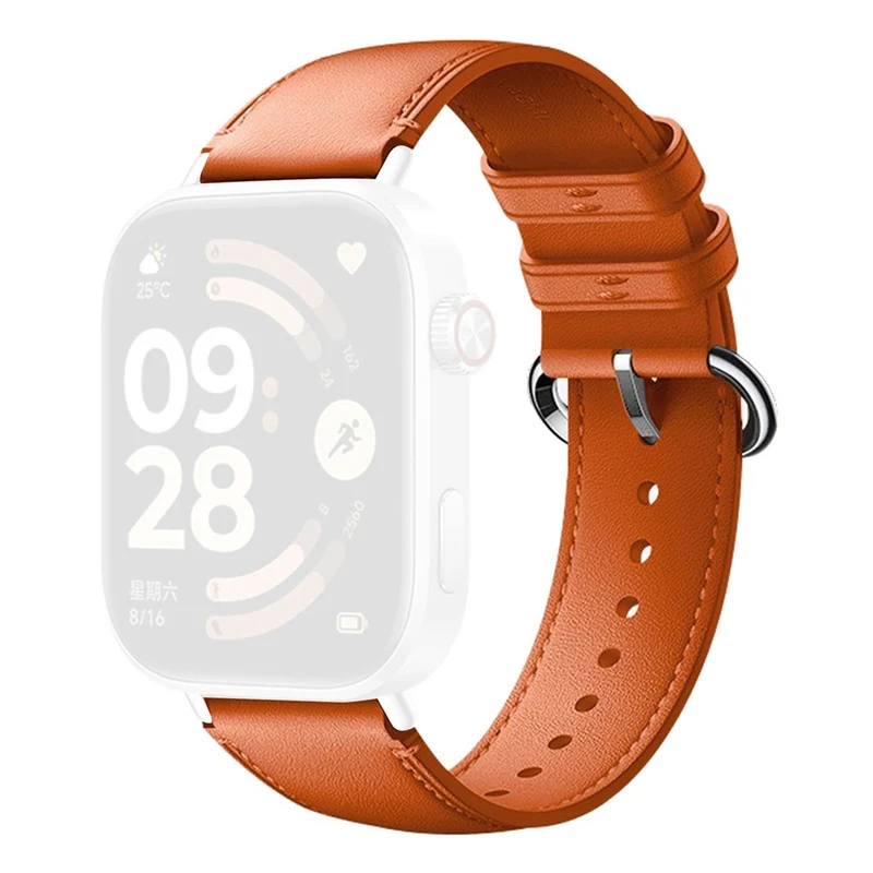 Super Stark Xiaomi Smartwatch Echtes Leder Universell Armband