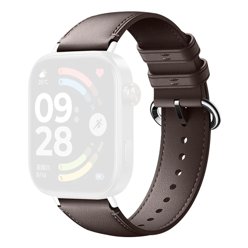 Super Stark Xiaomi Smartwatch Echtes Leder Universell Armband