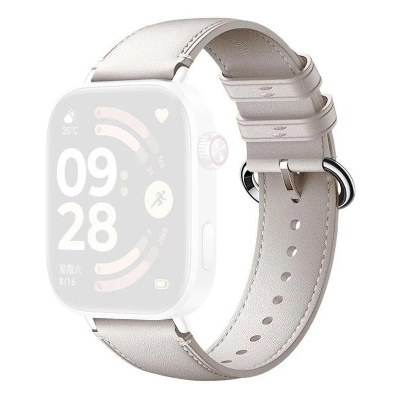 Super Stark Xiaomi Smartwatch Echtes Leder Universell Armband