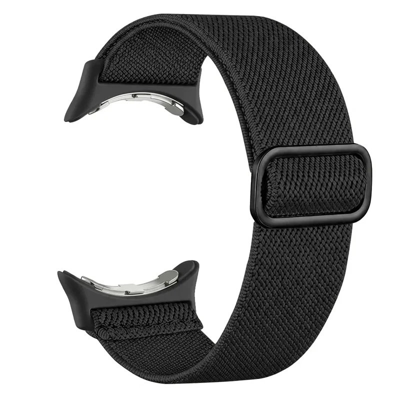 Google Pixel Watch 5 - 41mm Elastisches Armband (Schwarz)