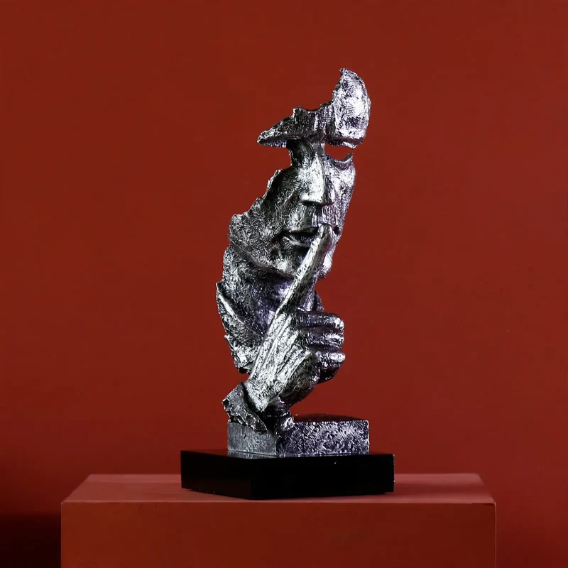 Moderne Kunstharz-Dekofigur