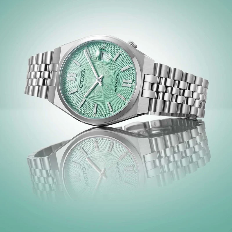 Citizen TSUYOSA 60 NK0030-51X Herren Armbanduhr • Automatikwerk mit 60h Gangreserve • Saphirglas
