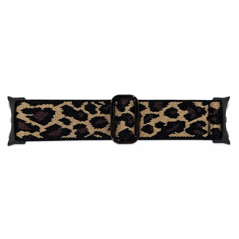 Google Pixel Watch 3 - 41mm Elastisches Armband (Leopard)