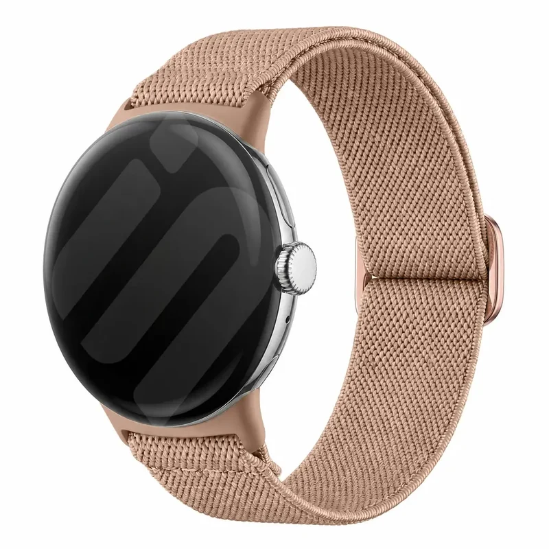 Google Pixel Watch 3 - 41mm Elastisches Armband (Rosa)