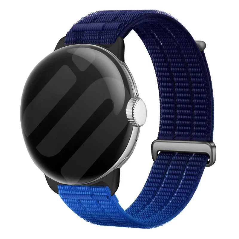 Google Pixel Watch 5 - 45mm Nylon Air Armband (Gradient Blau)