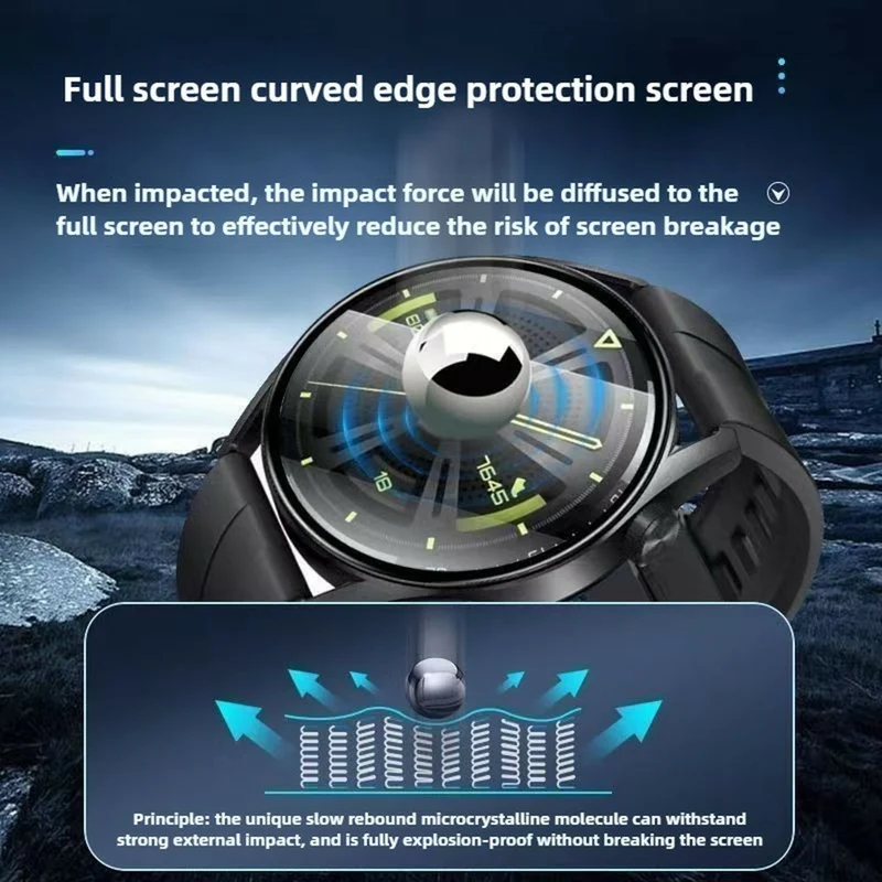 Google Pixel Watch 4 41mm Silikon Displayschutz
