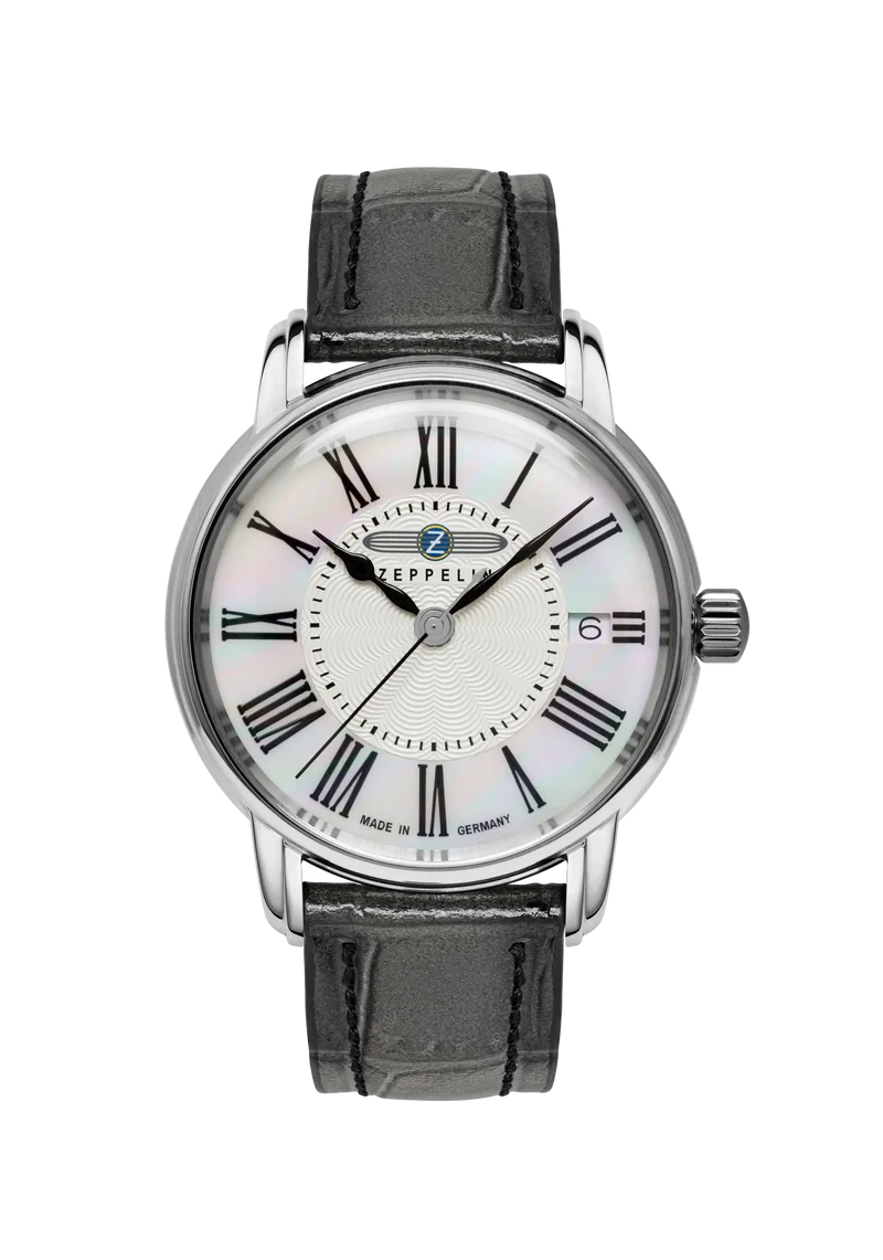 Zeppelin Metropolis Ladies 9541-1 Damen Armbanduhr • Ronda Quarzwerk Kaliber 505 • Datumsanzeige