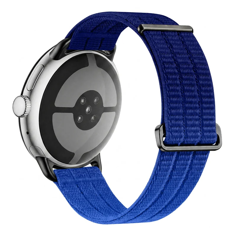 Google Pixel Watch 4 - 45mm Nylon Air Armband (Gradient Blau)