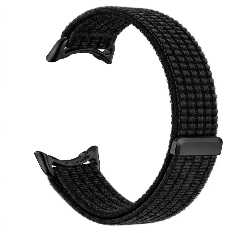 Google Pixel Watch 3 - 45mm Ultradünnes Nylonband (Schwarz)