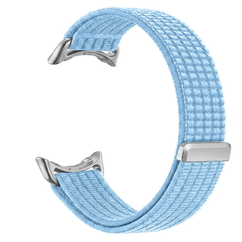 Google Pixel Watch 5 - 41mm Ultradünnes Nylonband (Hellblau)