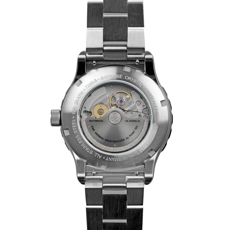 Zeppelin Nightcruise Limited Edition 7266M5 Herren Armbanduhr • Automatikwerk Miyota 9015 • 200 m Wasserdicht