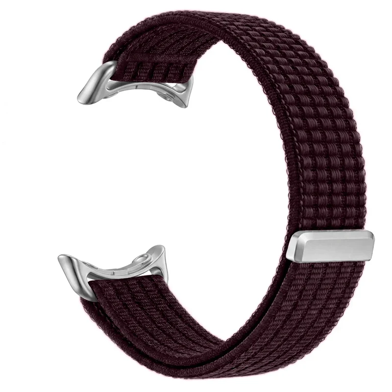 Google Pixel Watch 4 - 41mm Ultradünnes Nylonband (Plum)