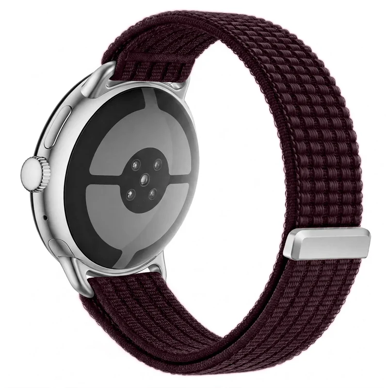 Google Pixel Watch 3 - 41mm Ultradünnes Nylonband (Plum)