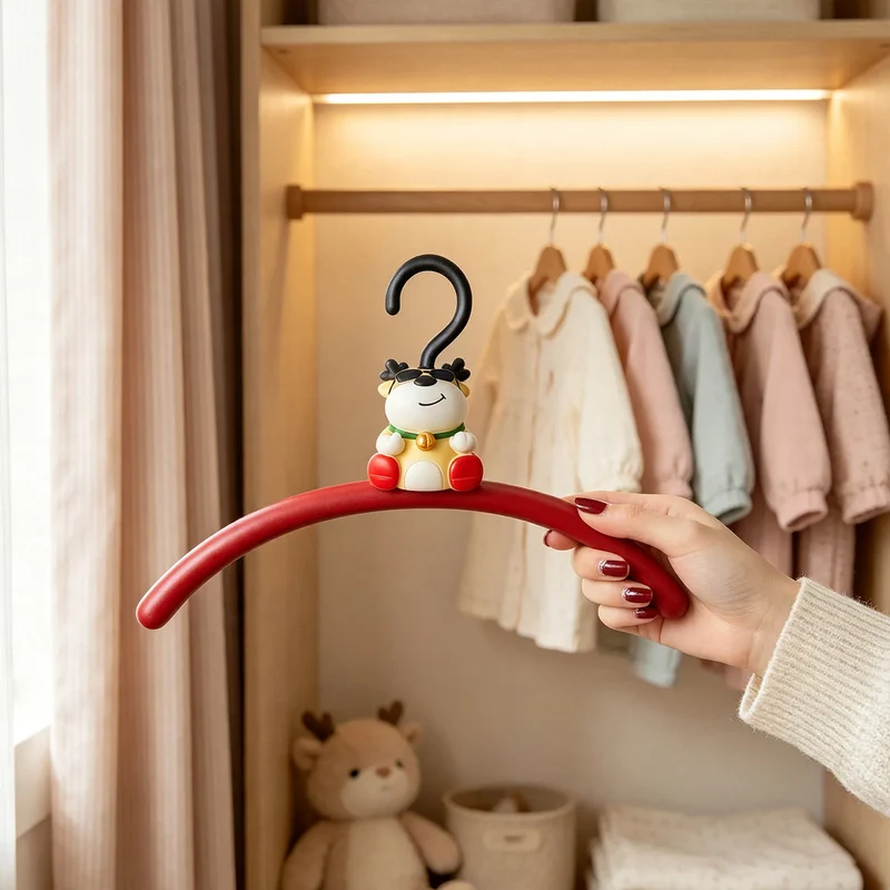Kunststoff-Kleiderbügel mit Cartoon-Design
