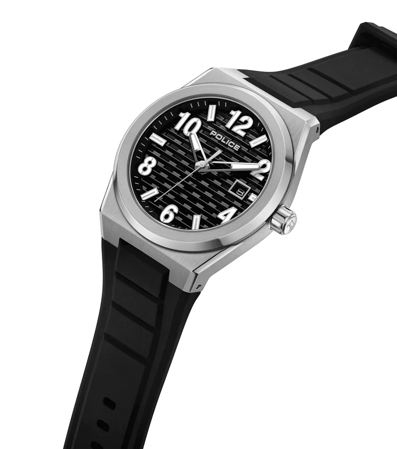 Police Preike PEWGN0000201 Herren Armbanduhr Schwarz • Edelstahlgehäuse • Urbanes Design