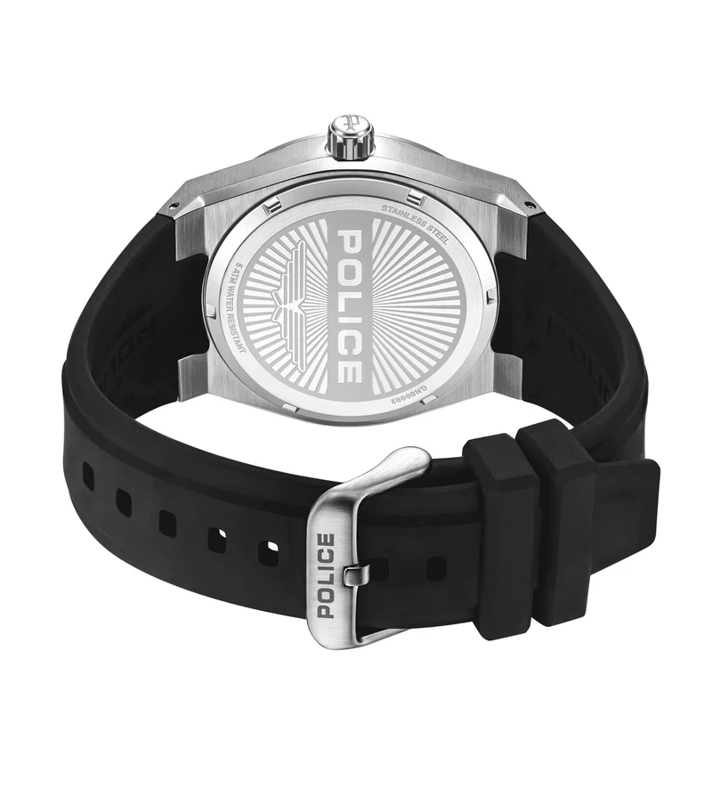 Police Preike PEWGN0000201 Herren Armbanduhr Schwarz • Edelstahlgehäuse • Urbanes Design