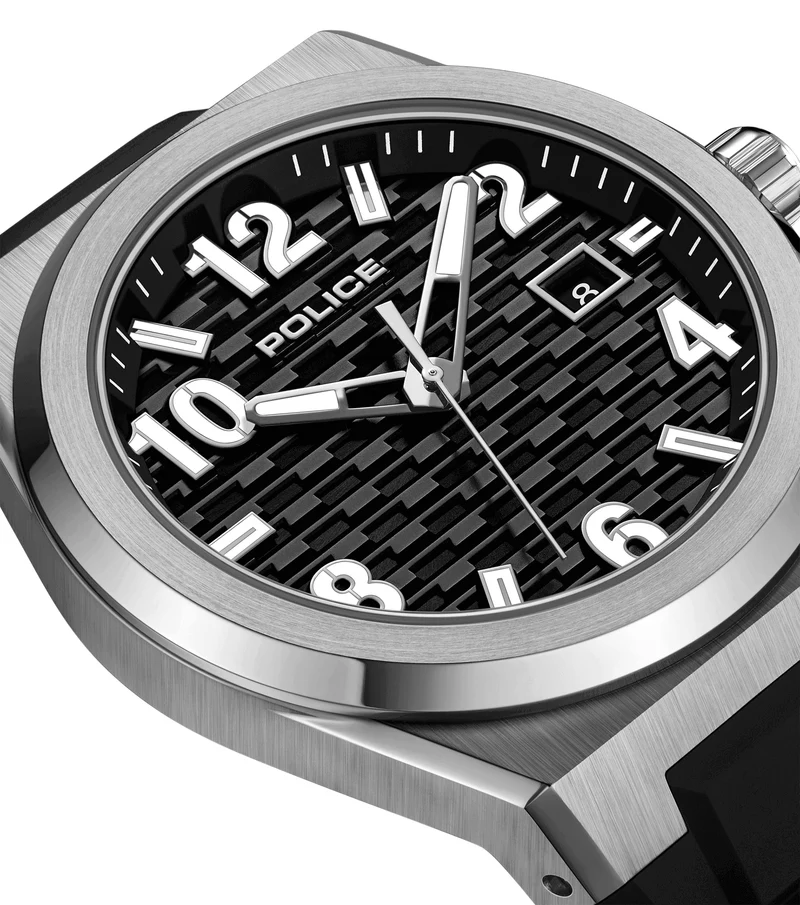 Police Preike PEWGN0000201 Herren Armbanduhr Schwarz • Edelstahlgehäuse • Urbanes Design