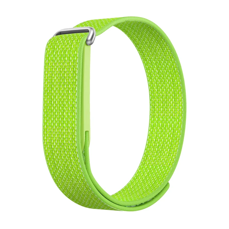 Bandz Fitbit Air Nylonarmband 'Classic' (Limette)