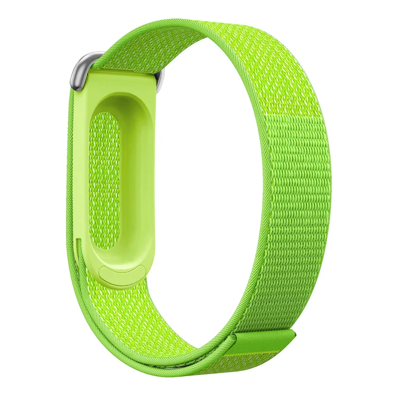 Bandz Fitbit Air Nylonarmband 'Classic' (Limette)